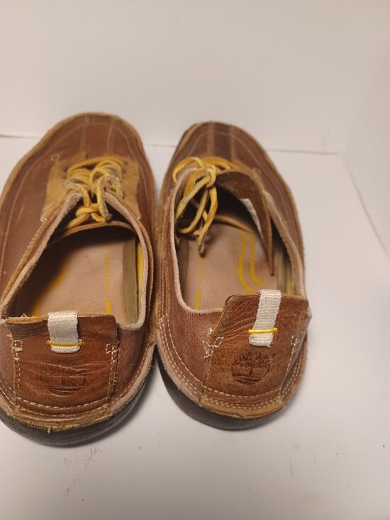 Timberland Smart comfort 69510 Brown Leather Seven Eyelet Men\'s size 9.5 main image 5